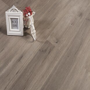 圣象木地板复合强化地板卧室家用耐磨防潮灰色地暖地板圣马可之夜