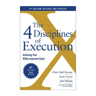 高效能人士 英文原版 修订版 and 进口英语原版 书籍 Updated Execution The Disciplines Revised 执行4原则 英文版