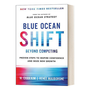 进口英语原版 英文版 精装 书籍 Ocean Shift 蓝海战略续篇 Blue 英文原版 抓住新增长 蓝海转型 激发信心 竞争之外 可行步骤