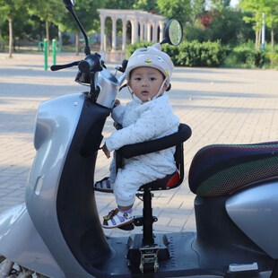 电动车前置座椅踏板摩托车儿童座椅宝宝座椅婴儿小孩小空间车座凳