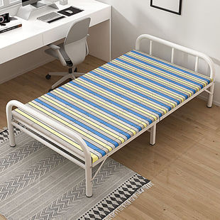 028 大匠传成折叠床简易床宿舍硬板床单人床木板铁床XM