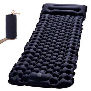 充气床垫野营垫防水单人户外bc露营轻量化TPU脚踩充气垫充气睡垫