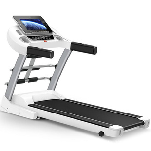 工厂直供10寸彩屏家用跑步机减肥健身器材礼品静音折叠电动跑步机