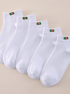 男士 浅口船袜夏季 薄款 短筒布标纯色简约透气舒适防臭吸汗隐形袜子