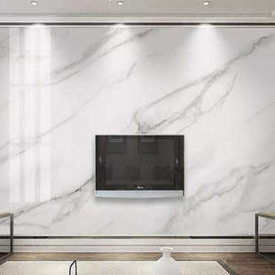 定制仿大理石纹壁画电视背景墙壁纸现代简约客厅大气装 饰轻奢墙布
