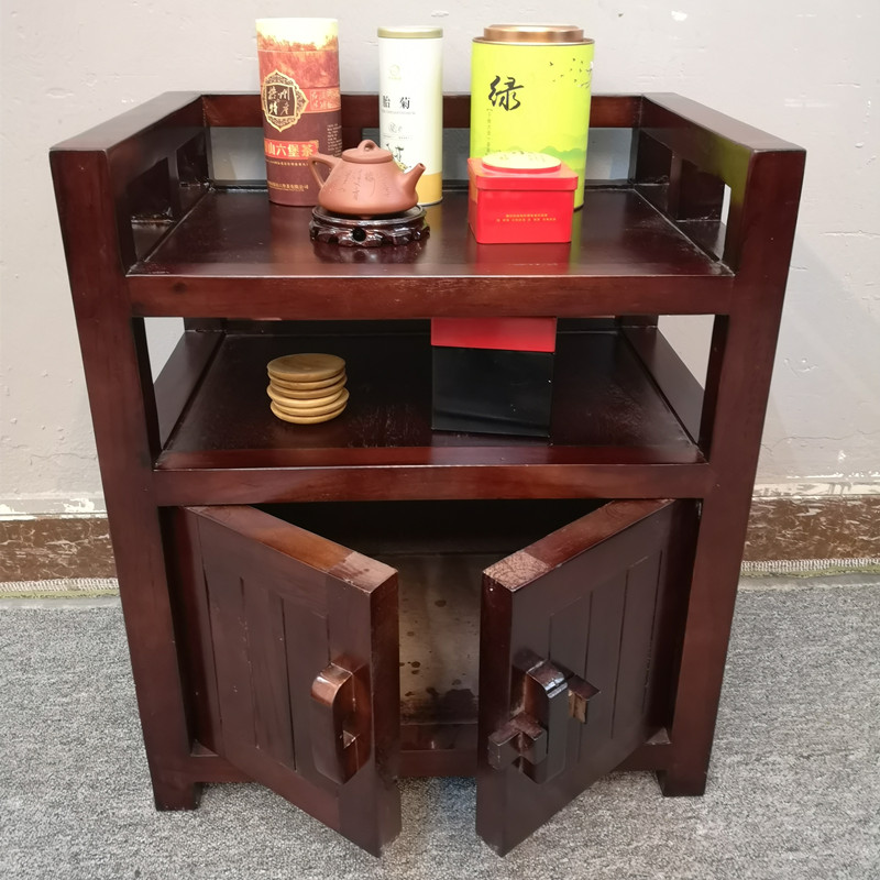茶水柜小型茶柜实木客厅茶叶柜小茶叶柜 边柜侧柜实木茶叶柜子