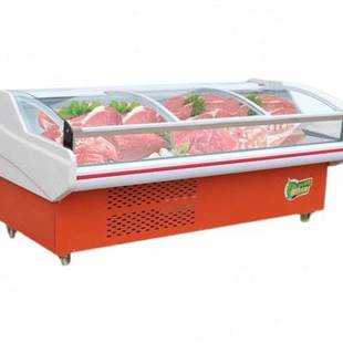商用生鲜冷藏柜超市冷鲜肉展示柜风冷直冷保鲜柜猪肉牛羊肉款 新款