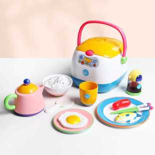 新款 Toyroyal皇室迷你小厨房女孩礼物儿童过家家玩具早餐煮饭生日