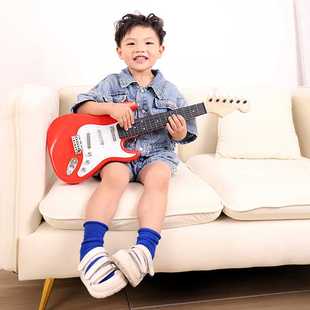 新款 承惠大号儿童可弹奏男女孩仿真尤克里里电子吉他玩具音乐初学