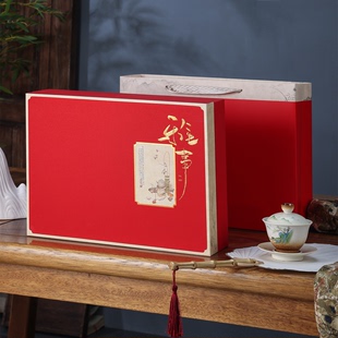 礼盒马口铁空包装 高档茶叶空礼盒红茶绿茶泡袋茶通用铁观音一斤装