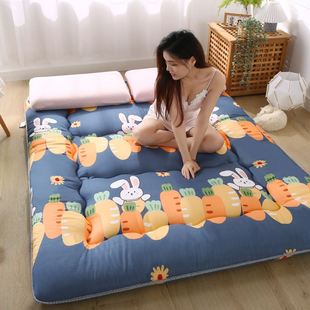 日式 加厚床垫家用榻榻米地垫可折叠懒人防螨睡垫床褥子打地铺神器