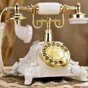 仿古电话机座机复古电话时尚 创意办公家用礼品电话机 慕予臻欧式