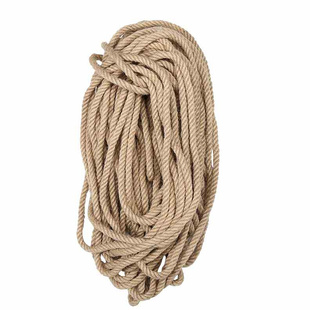 11630MM工麻绳绳子t耐磨绳绑m绳麻绳装 饰品手粗编织捆晾衣绳拔河