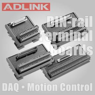 凌华科技DIN 37D 端子板 Rail挂载1个37针D Sub头导轨 01支持DIN