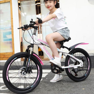 大童自行车12岁以上20寸女孩山地车青少年初中生新型儿童旅行单车