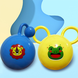 玩具球 拍拍皮球橄榄球PVC搪胶材质无异味幼儿宝宝小孩玩具2024