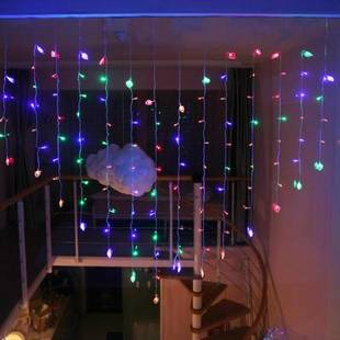 小彩灯闪灯串灯满天星挂灯窗帘灯网氛围房间布置卧室装 饰灯星星灯