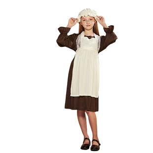 维多利亚女仆装 万圣节儿童扮演服 现货角色cos服世界民族服装