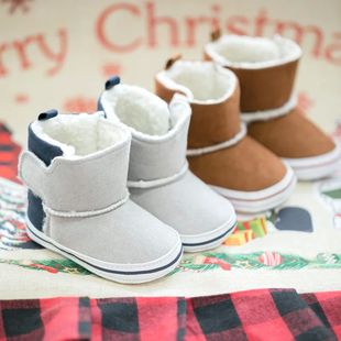 Baby Girls Boys Shoes Winter Newborns Boots Botto Soft Fluff