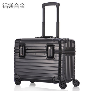 全铝镁合金拉杆箱相机旅行箱摄影箱万向轮男女行李箱登机箱机长箱