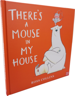 启蒙阅读故事书 进口英文原版 There 儿童英语绘本 House Mouse 我家里有只老鼠 精装