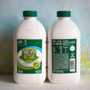 益消酸奶大桶装 原味酸奶风味发酵乳纯酸奶1.05KG水果捞炒酸奶