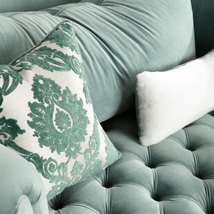 美式 布艺沙发轻奢单人阳台弧形半圆沙发现代简约客厅卧室丝绒沙发