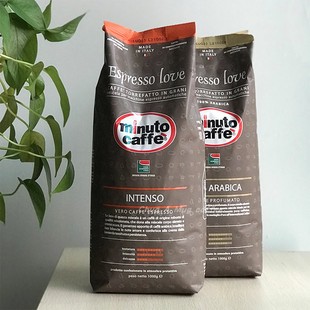浓缩香醇 意式 1kg大包原装 Minuto意大利咖啡豆1 进口商用油脂美式