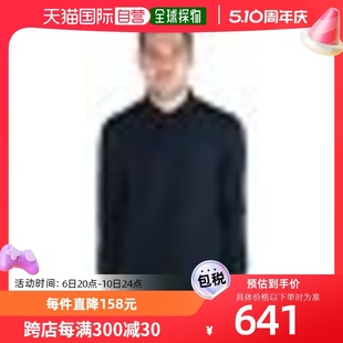 香港直邮ARMANI COLLEZIONI POLO衫 8N6F13 黑色棉质长袖 6J0S 男士
