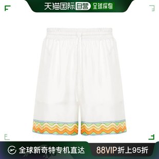 香港直邮Casablanca 男士 白色短裤 MS24TR01204A