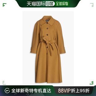 A06056630 羊毛毡大衣 Ferretti 香港直邮Alberta 女士