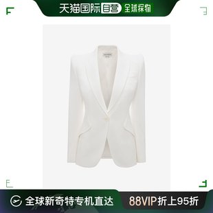 MCQUEEN 585442Q 香港直邮ALEXANDER 99新未使用 白色女士西装