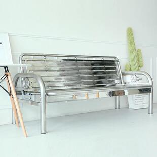 定制沙发床12米不锈钢推拉 折叠多功能沙发床椅18米铁艺床单人包