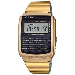 506G 防水运动腕表CA CASIO卡西欧 金色时尚 经典 男士 腕表代购 9AVT