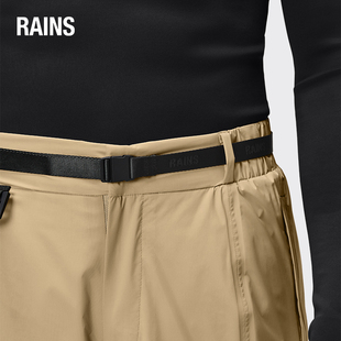 简约时尚 Rains 橡胶扣腰带小号 Mini 质感高级 Belt
