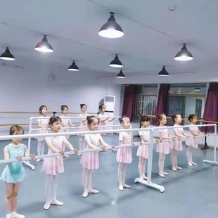 舞蹈把杆压腿杠儿童移动式 专业健身房家用教室房练功杆练舞跳舞架