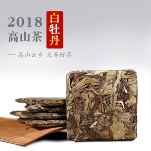 政和白茶茶叶特级白牡丹高山饼干茶散装 老寿眉茶饼2018年白茶贡眉