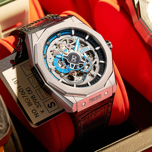 名正品 牌全自动机械潮流男表新年送礼物十大 德国布加迪手表男士