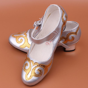 舞鞋 儿童大人女士女童舞鞋 新疆民族舞蹈鞋 六一儿童鞋 现代舞鞋