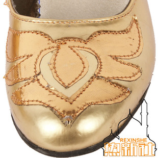 维族舞鞋 六一儿童鞋 新疆民族舞蹈鞋 广场舞成人舞蹈鞋 女童现代舞鞋
