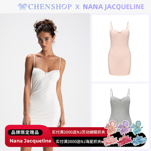 Nana Jacqueline时尚 弹力吊带连衣裙修身 显瘦CHENSHOP设计师品牌