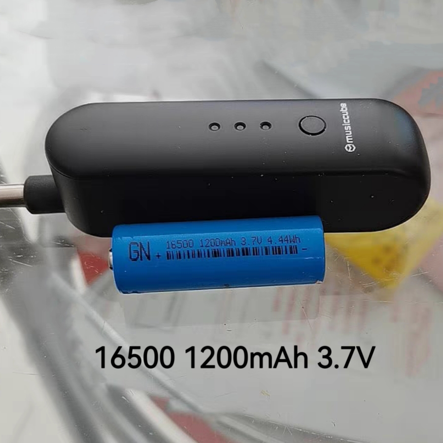 3.7V充电锂电池 1200 话筒接受器电池 话筒发射器 16500