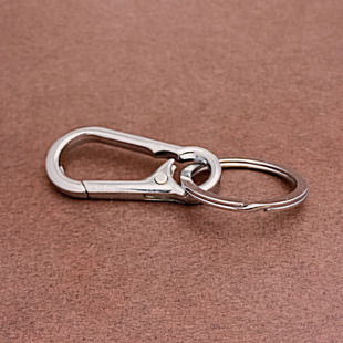 金属钥匙扣挂饰男创意腰挂简约锁匙扣钥匙链圈环挎包配件挂件礼物
