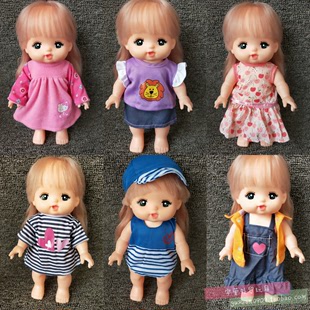 娃娃衣服露配件套装 儿童过家家玩具女孩穿衣练习玩偶 咪变换装
