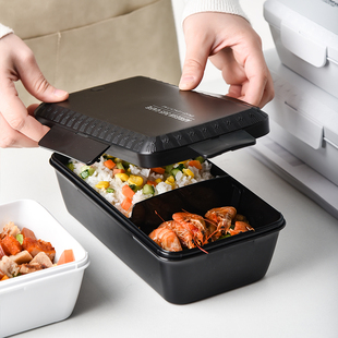 学生可加热微波炉专用餐盒 环保便当盒上班族便携 长方形保温饭盒
