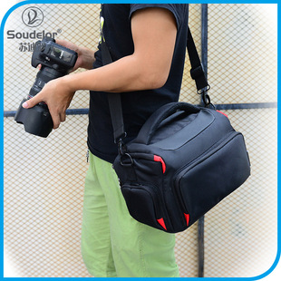 单反相机包适用于佳能相机包 单反单肩 M50 200D800D 6D2 微单摄影EOS90D70D80D