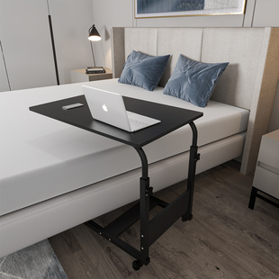 简易笔记本电脑桌懒人床边桌书桌家用简约床上桌可以移动升降桌子