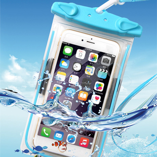 户外游泳水下拍照透明手机防水袋潜水套触屏苹果vivo华为oppo通用