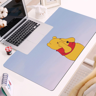鼠标垫超大女生清新文艺定制卡通订做个性 创意游戏电脑办公桌垫子