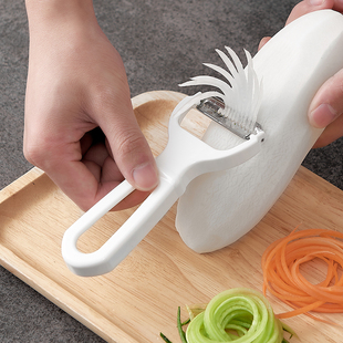 日本进口刨丝器小巧家用胡萝卜切丝刀刮丝器厨房擦丝削土豆丝神器